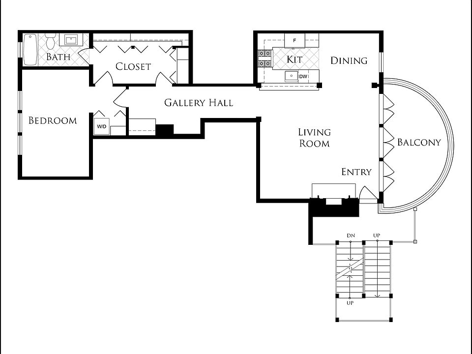 Apartment No. 5 Floor Plan