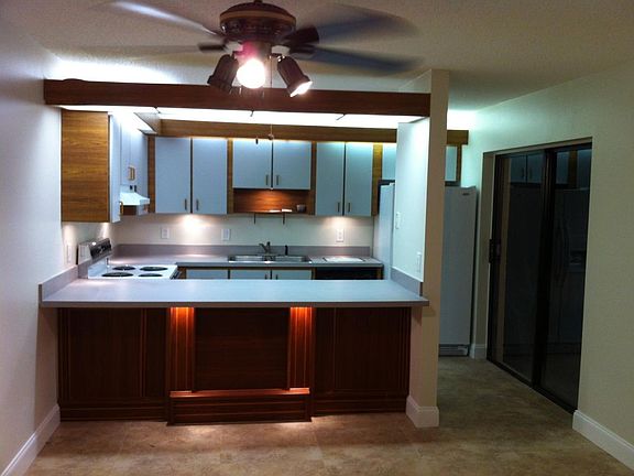 Updated Kitchen with Teak Bar