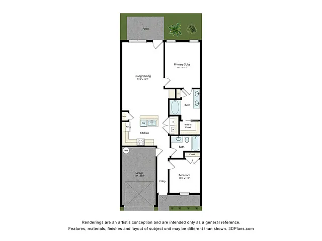Floor plan Parsley