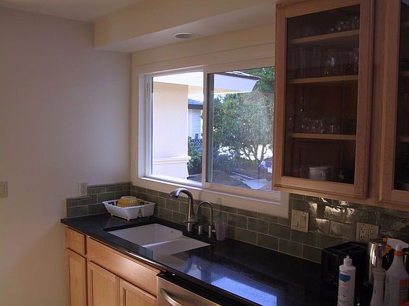 kitchen, skylight, view to front