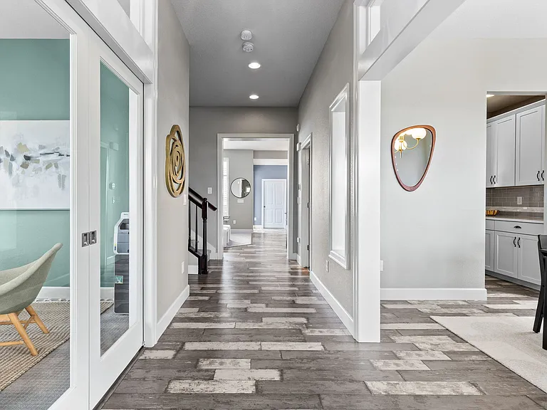 Entrance from front door.