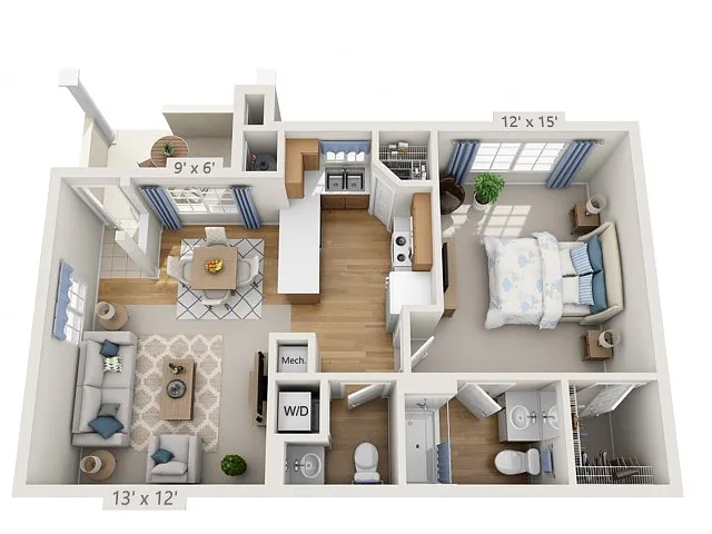 Floor plan Young