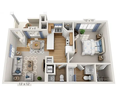 Floor plan Young