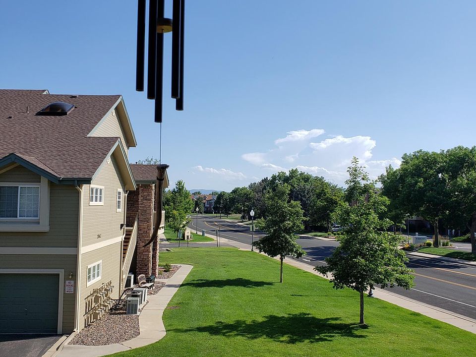 This is the view from your private front porch balcony.