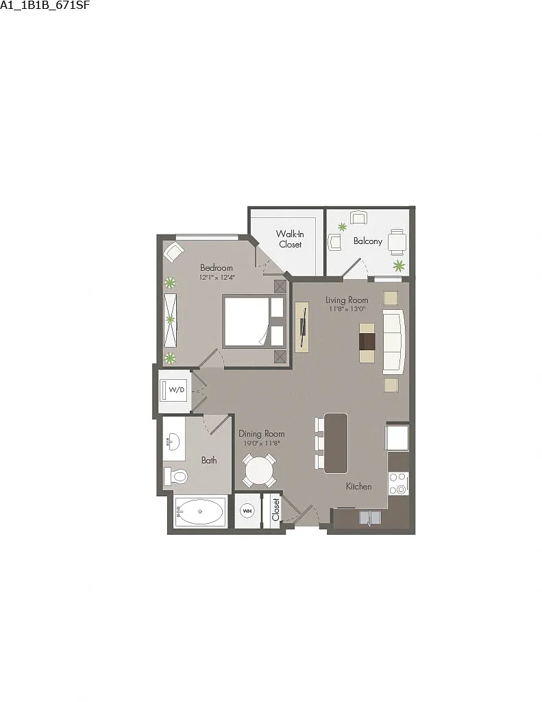 Floor plan A1