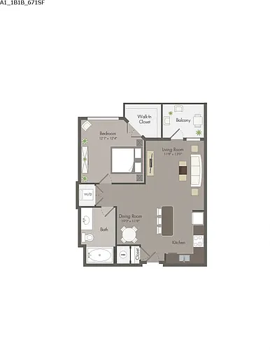 Floor plan A1