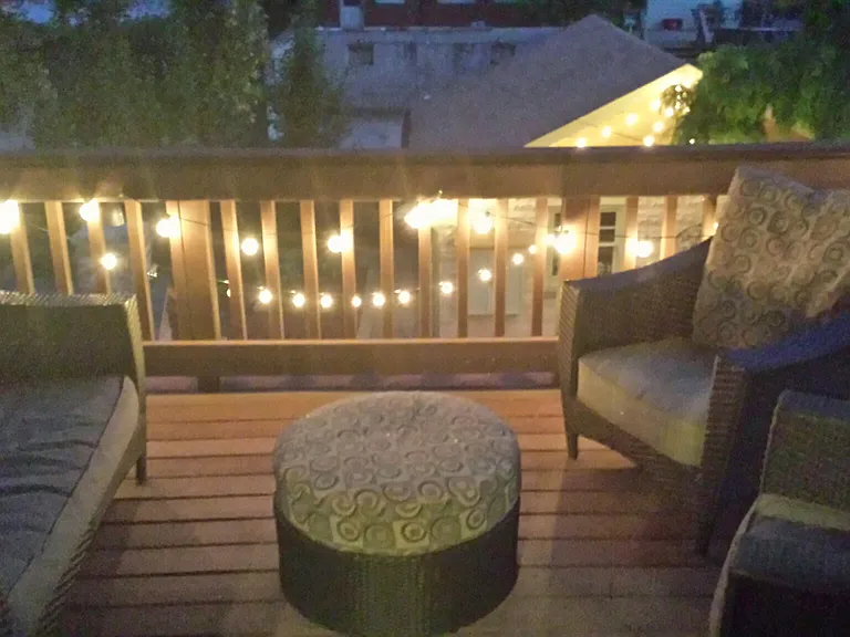 Master balcony!
