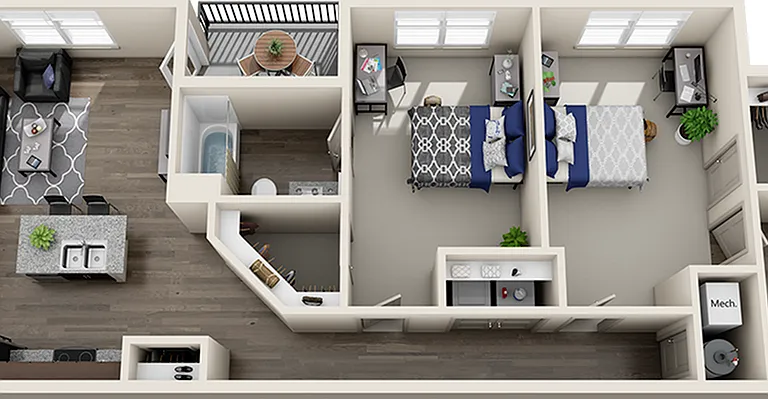 B2 Signature 1505 Apartments Near NC State University Raleigh North Carolina NCSU