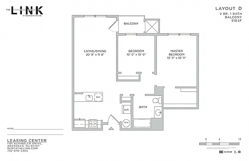 Floor plan Layout D