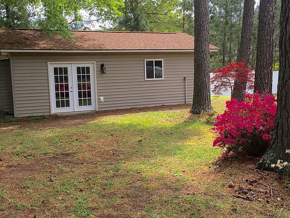 Workshop exit to yard