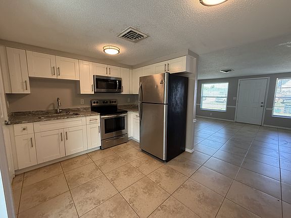 Living Area and Kitchen