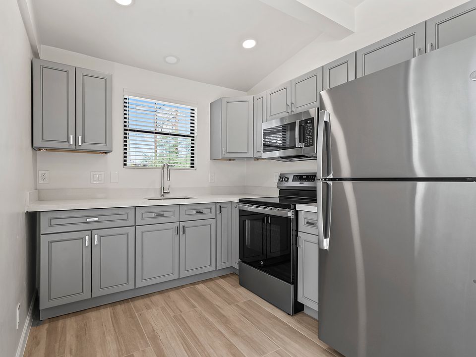 Brand New Kitchen with Stainless Steel Appliances