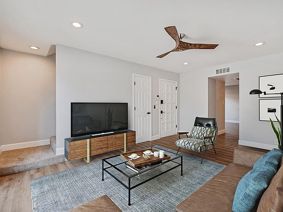 Entrance and Living Room
