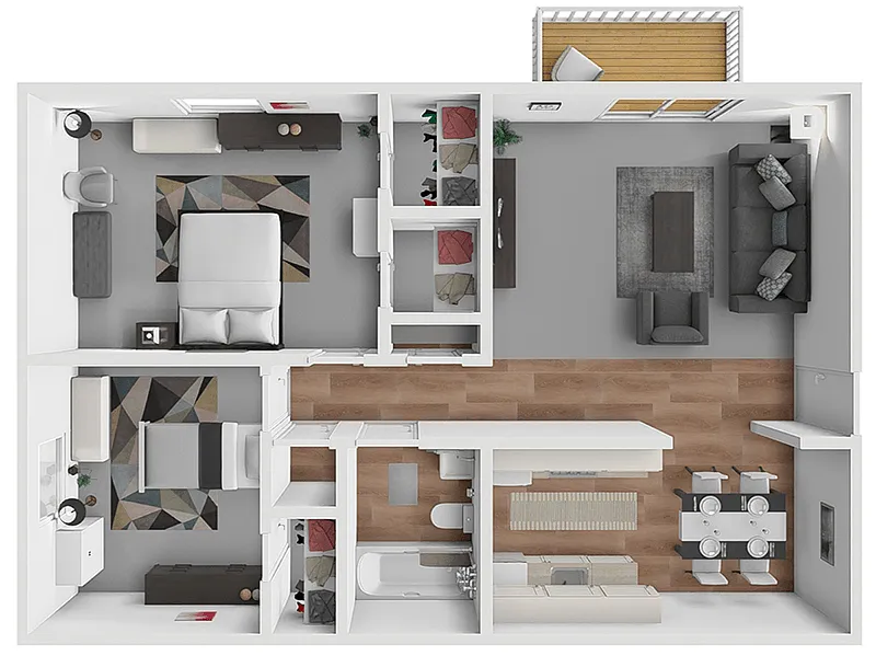 Floor plan Poppleton I