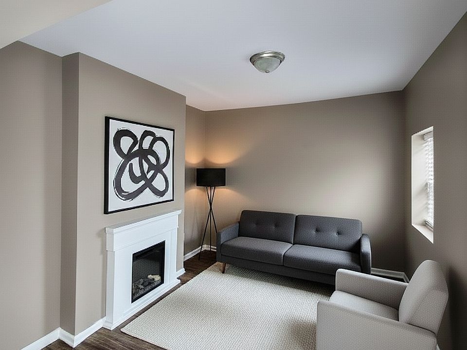 main entrance to living room