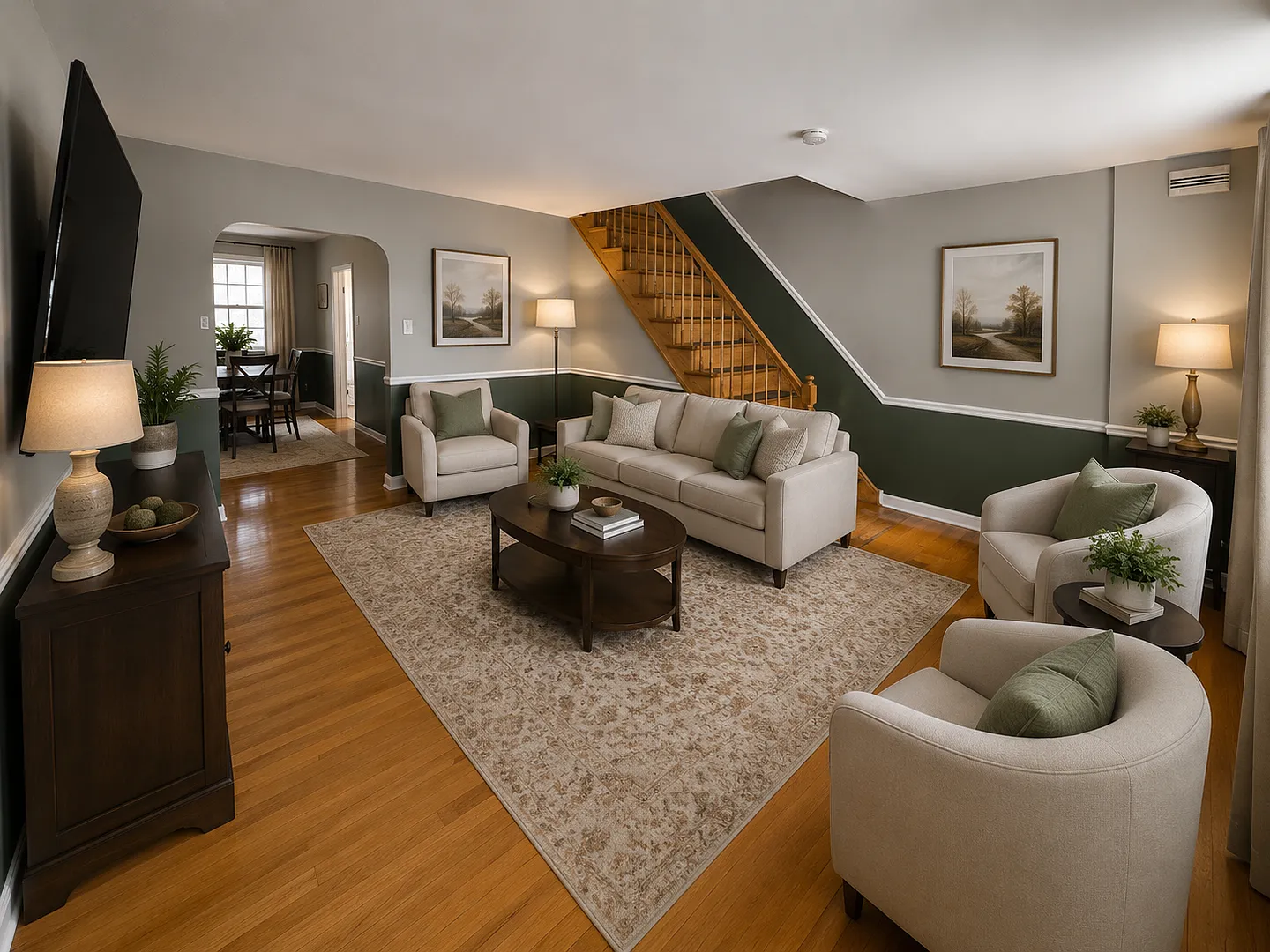 Spacious 3 Bed/ 2.5 Bath Home W/ Parking Near Arcadia University — Photo 3