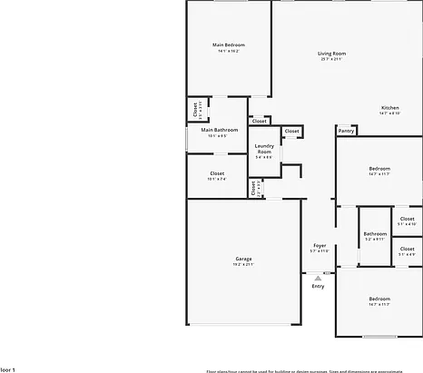 3 bed, 2.0 bath, 1708 sqft, $2,095 — Photo 2