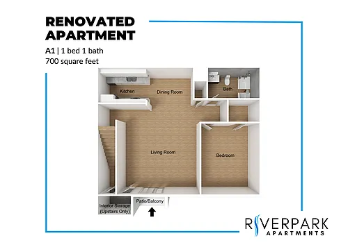 Floor plan A1 Renovated
