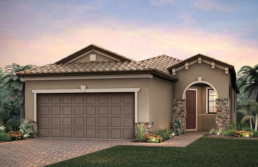 Exterior FM2A with arched entryway