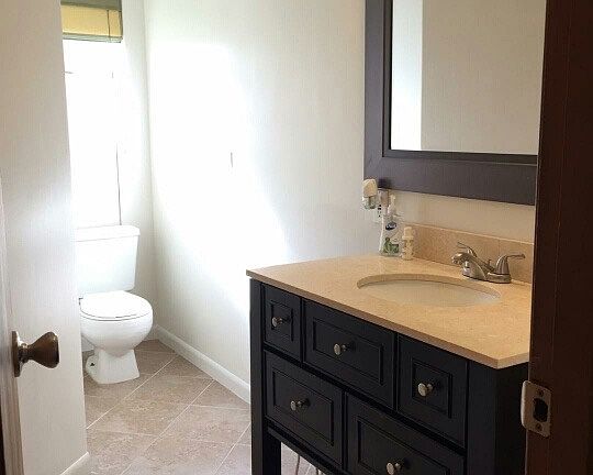 Updated bathroom
