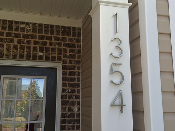 Front Door & Address Numbers
