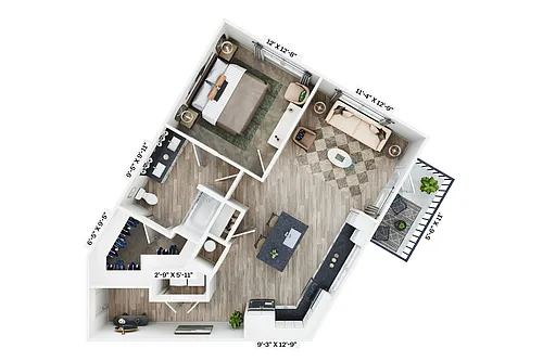 Floor plan A6