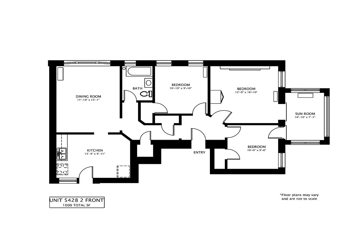 Floor plan 5416-3bC