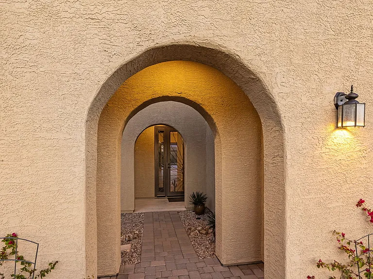 Entry way at front door