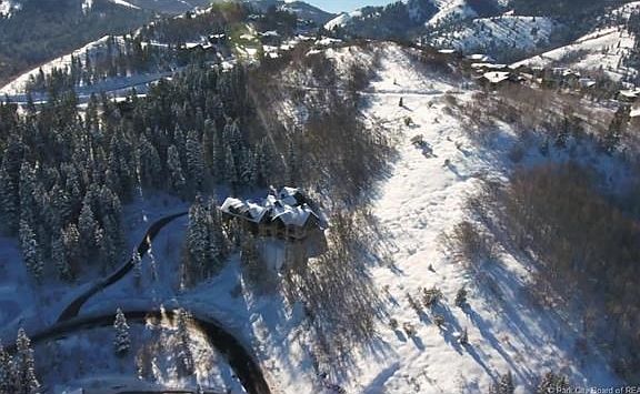 Aerial view of estate