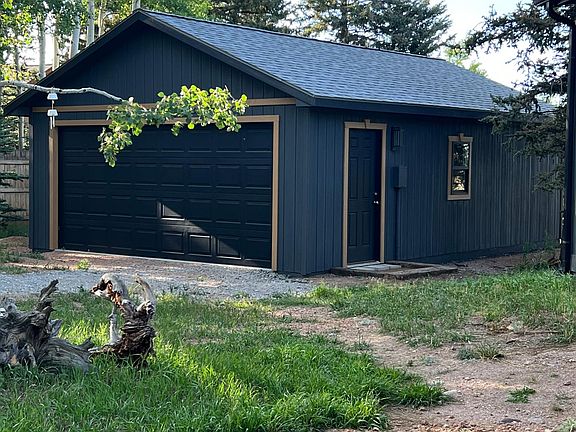 Detached oversized 2-car garage.