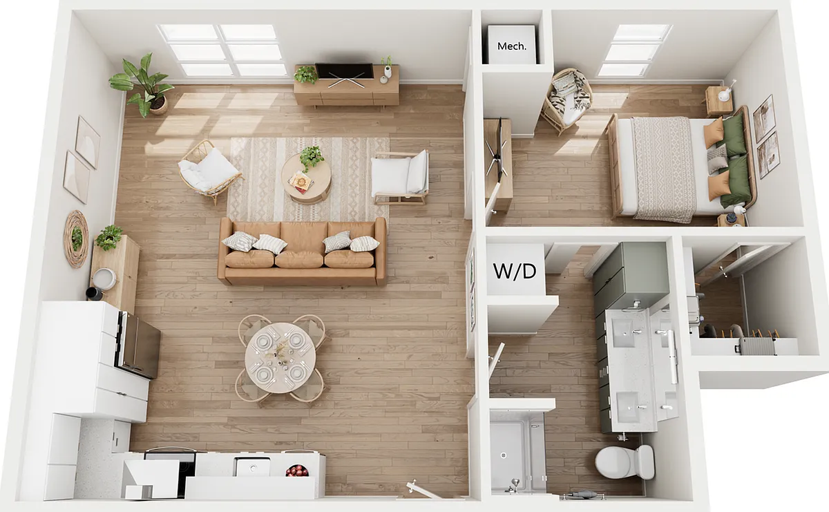 Floor plan Oak