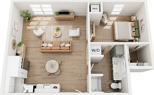 Floor plan Oak