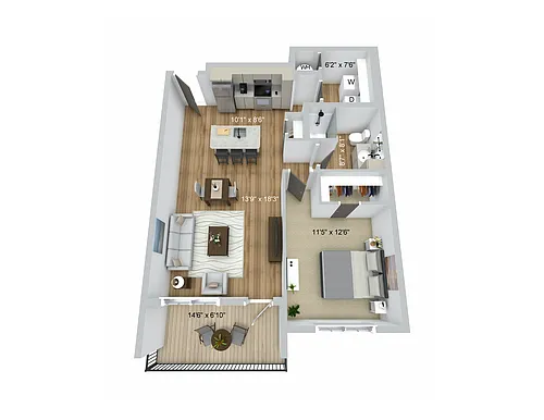 Floor plan Chorus 1.1