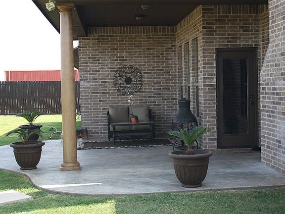 Back patio