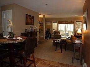 Open concept floor plan