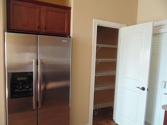 Large pantry.