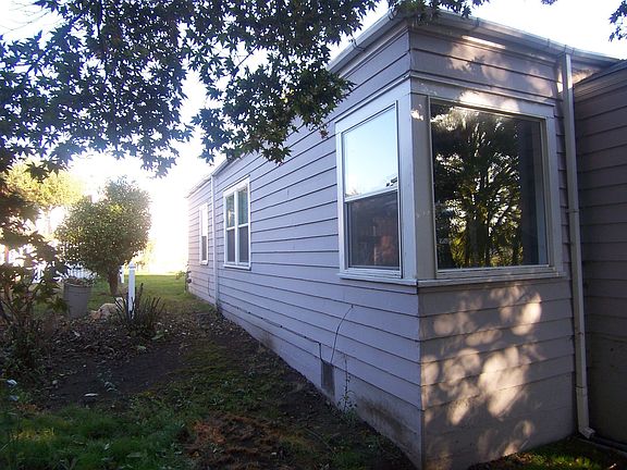 West side of home
