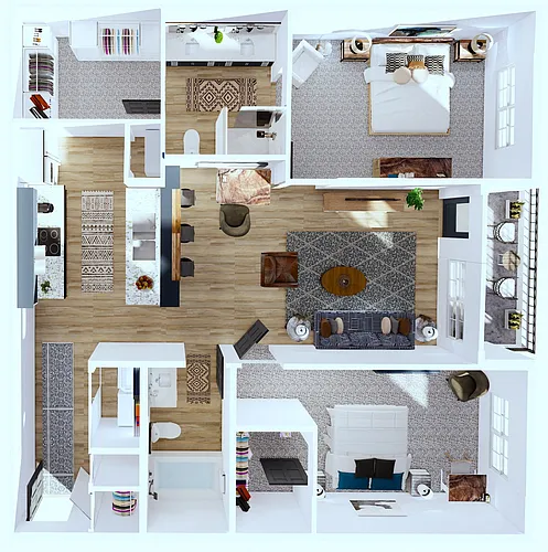 Floor plan THE MONARCH