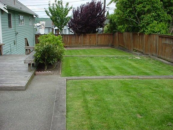 Easy to maintain professional looking yard.