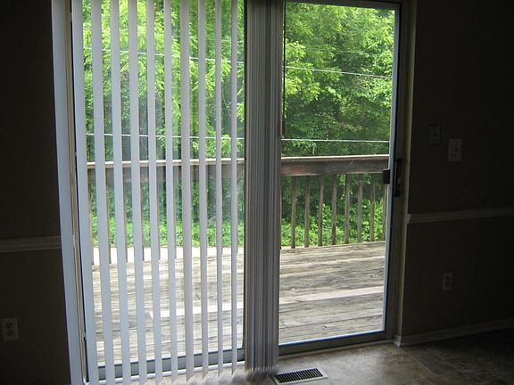 Deck off Kitchen/Dining area