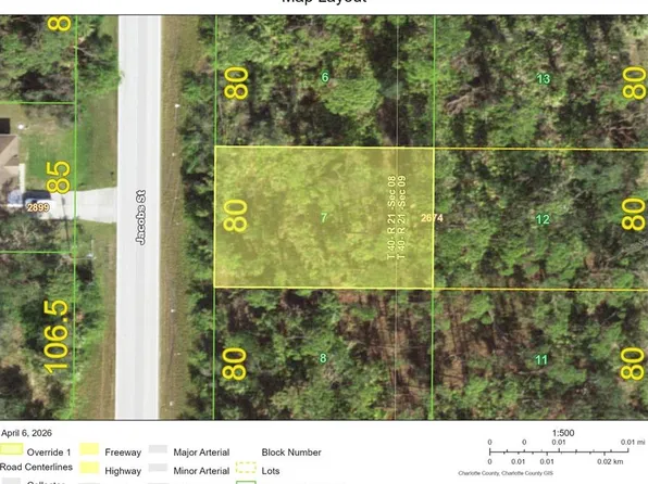 1312 JACOBS STREET LOT 7, PORT CHARLOTTE, FL 33953