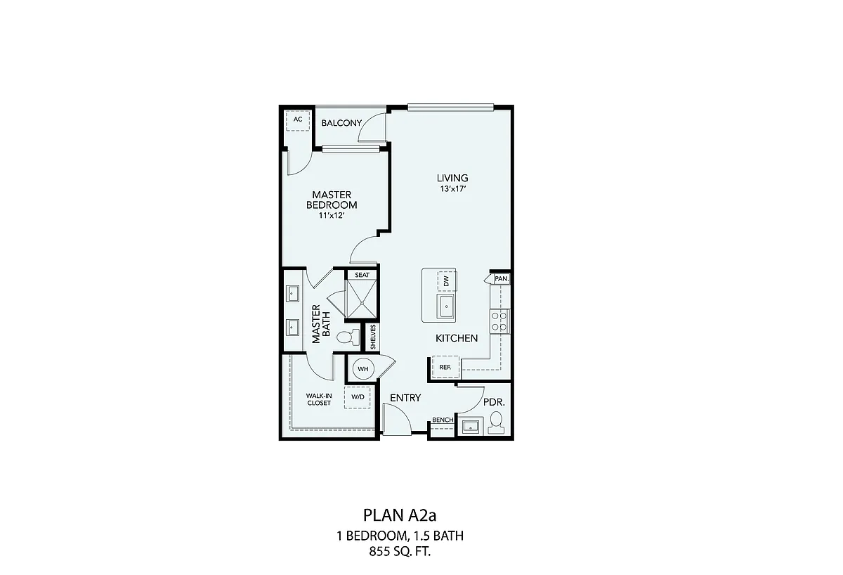 Floor plan A2a