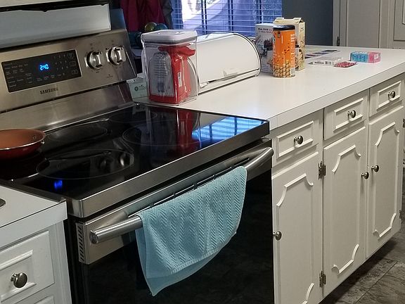 New stainless samsung range