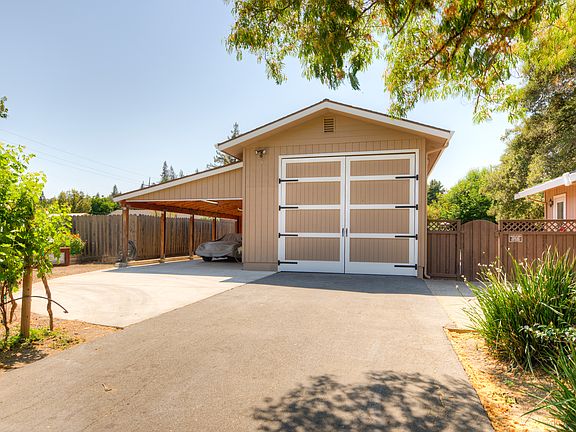 Shop With Full Carport