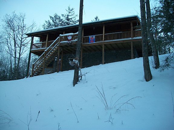 front winter view