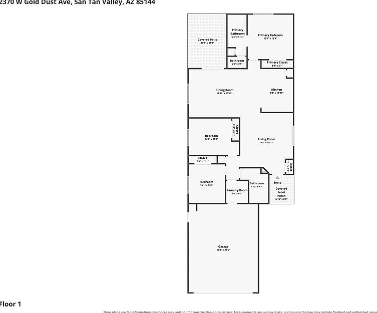 3 bed, 2.0 bath, 1400 sqft, $2,110 — Photo 2