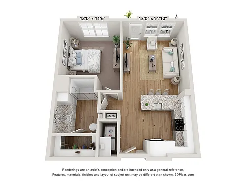 Floor plan A3 - Topaz