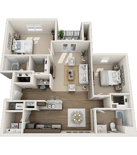 Floor plan The Shallotte