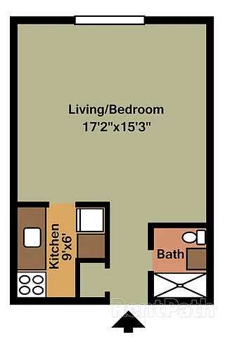 Floor plan Studio