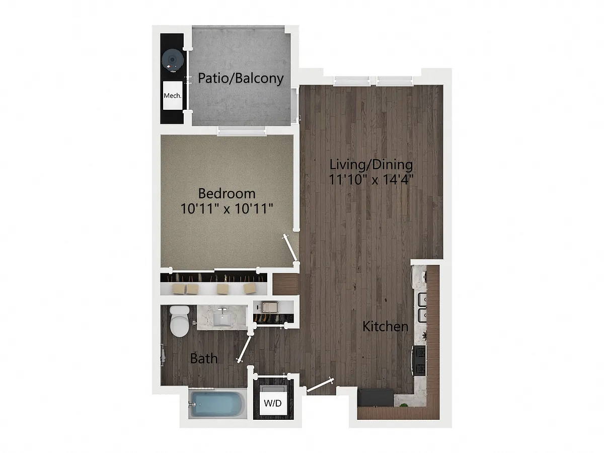 Floor plan 1A